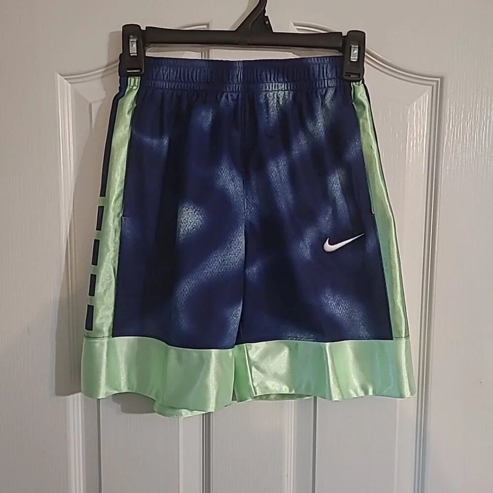 Nike Dri-FIT Elite 23 Youth Size Small Blue Basketball Shorts FN8326-376 New
